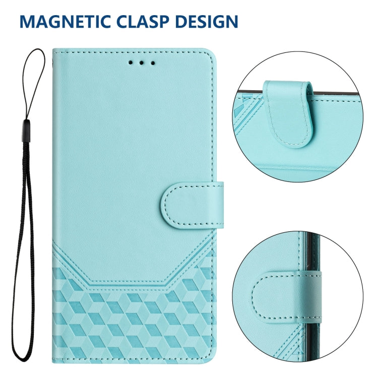 Honeycomb Embossing RFID Leather Phone Case, For Redmi Note 10 Pro 4G / Note 10 Pro Max, For Redmi 9T Global, For Redmi Note 9T Global