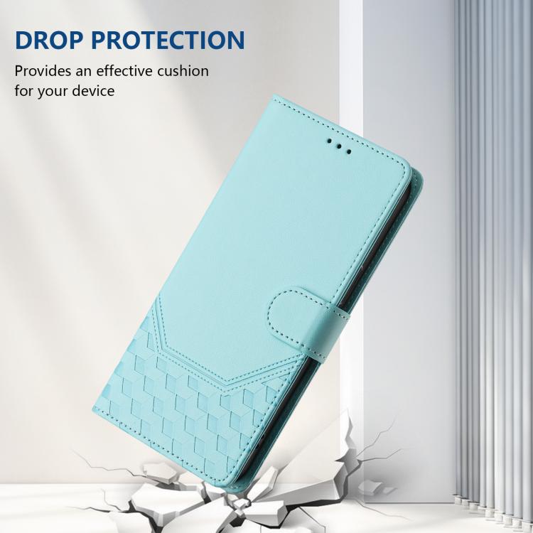 Honeycomb Embossing RFID Leather Phone Case, For Redmi A7 / A5 4G 171mm / Poco C71, For Redmi K90 Max 5G, For Redmi A7 Pro 171mm / Poco C85x 5G / C81, For Redmi 15a 5G, For Redmi Turbo 5 Max / Poco X8 Pro Max, For Redmi Turbo 5 5G Global / Poco X8 Pro ...