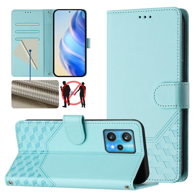 Honeycomb Embossing RFID Leather Phone Case, For Realme 9 Pro+ 5G / 9 4G Global, For Realme GT Neo 3, For Realme 9 Pro 5G Global, For Realme C21Y, For Realme C25 / C15 / C12 / C25s, For Realme 8 5G / V13 5G / Q3 5G, For Realme 8 4G / 8 Pro 4G          ...