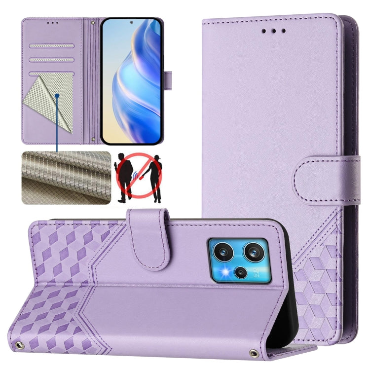 Honeycomb Embossing RFID Leather Phone Case, For Realme 9 Pro+ 5G / 9 4G Global, For Realme GT Neo 3, For Realme 9 Pro 5G Global, For Realme C21Y, For Realme C25 / C15 / C12 / C25s, For Realme 8 5G / V13 5G / Q3 5G, For Realme 8 4G / 8 Pro 4G          ...