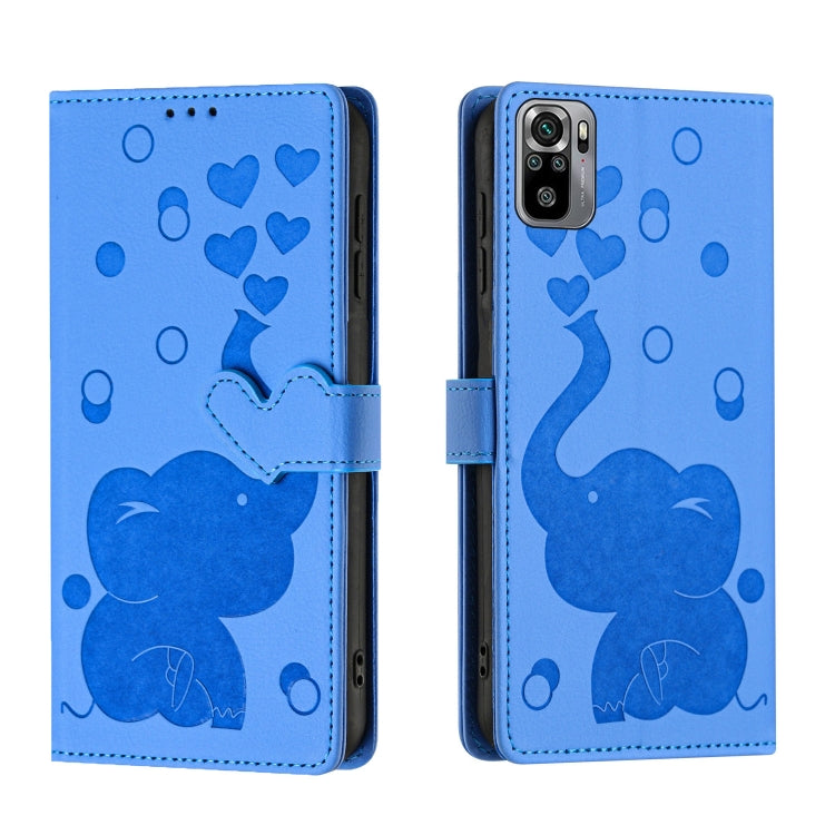 Cartoon Elephant Embossed Leather Phone Case, For Redmi Note 13 5G, For Redmi Note 13 Pro+, For Redmi 12 4G / 5G, For Redmi Note 12S 4G, For Redmi Note 12 4G, For Redmi Note 12 Pro 5G, For Redmi Note 12 5G, For Redmi Note 11 Pro 4G / 5G                ...