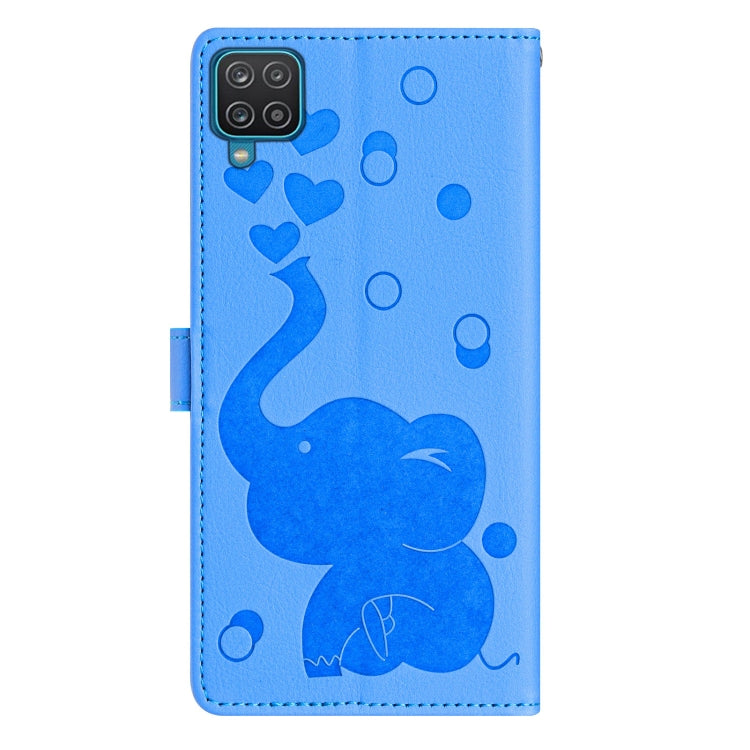 Cartoon Elephant Embossed Leather Phone Case, For Samsung Galaxy A12 5G, For Samsung Galaxy A13 4G / 5G, For Samsung Galaxy A53 5G, For Samsung Galaxy A33 5G, For Samsung Galaxy A52 4G / 5G, For Samsung Galaxy A22 5G, For Samsung Galaxy A32 5G         ...