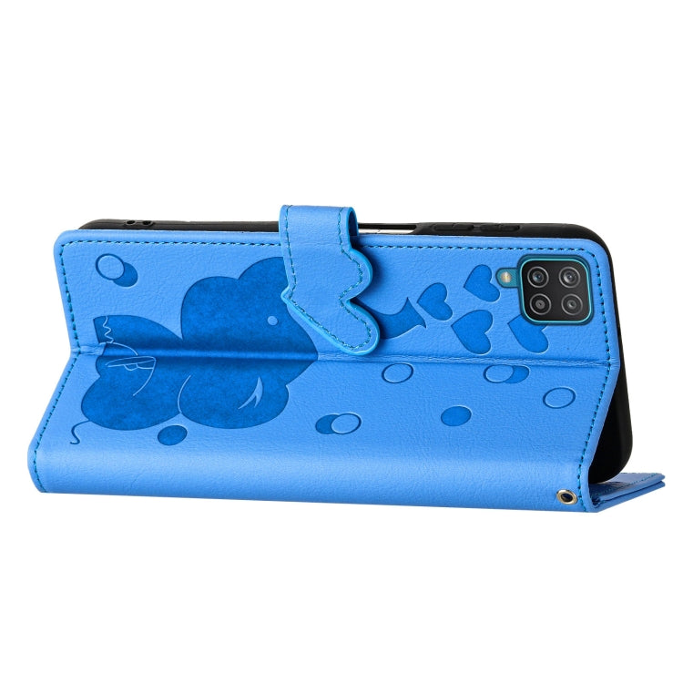 Cartoon Elephant Embossed Leather Phone Case, For Samsung Galaxy A12 5G, For Samsung Galaxy A13 4G / 5G, For Samsung Galaxy A53 5G, For Samsung Galaxy A33 5G, For Samsung Galaxy A52 4G / 5G, For Samsung Galaxy A22 5G, For Samsung Galaxy A32 5G         ...