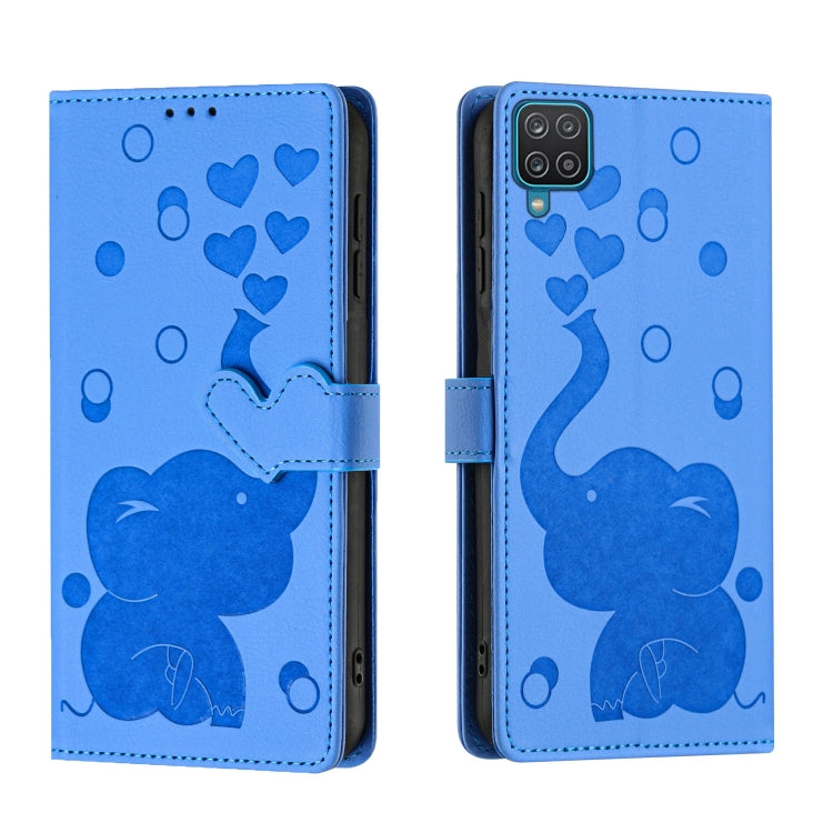 Cartoon Elephant Embossed Leather Phone Case, For Samsung Galaxy A12 5G, For Samsung Galaxy A13 4G / 5G, For Samsung Galaxy A53 5G, For Samsung Galaxy A33 5G, For Samsung Galaxy A52 4G / 5G, For Samsung Galaxy A22 5G, For Samsung Galaxy A32 5G         ...