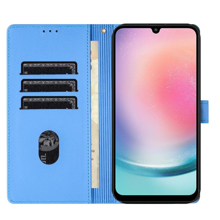 Cartoon Elephant Embossed Leather Phone Case, For Samsung Galaxy A57 5G, For Samsung Galaxy A37 5G, For Galaxy A27 5G, For Samsung Galaxy A17 5G / A26 5G, For Samsung Galaxy A56 5G, For Samsung Galaxy A26 5G, For Samsung Galaxy A36 5G                  ...