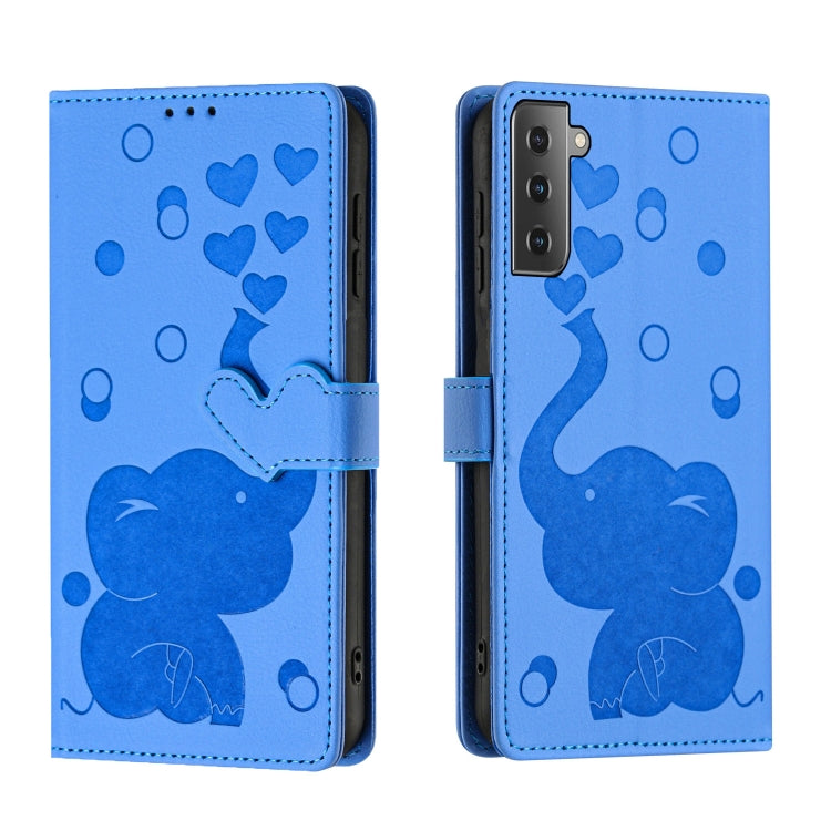 Cartoon Elephant Embossed Leather Phone Case, For Samsung Galaxy S24+ 5G, For Samsung Galaxy S24 5G, For Samsung Galaxy S23 FE 5G, For Samsung Galaxy S23 Ultra 5G, For Samsung Galaxy S23+ 5G, For Samsung Galaxy S23 5G, For Samsung Galaxy S20 FE        ...