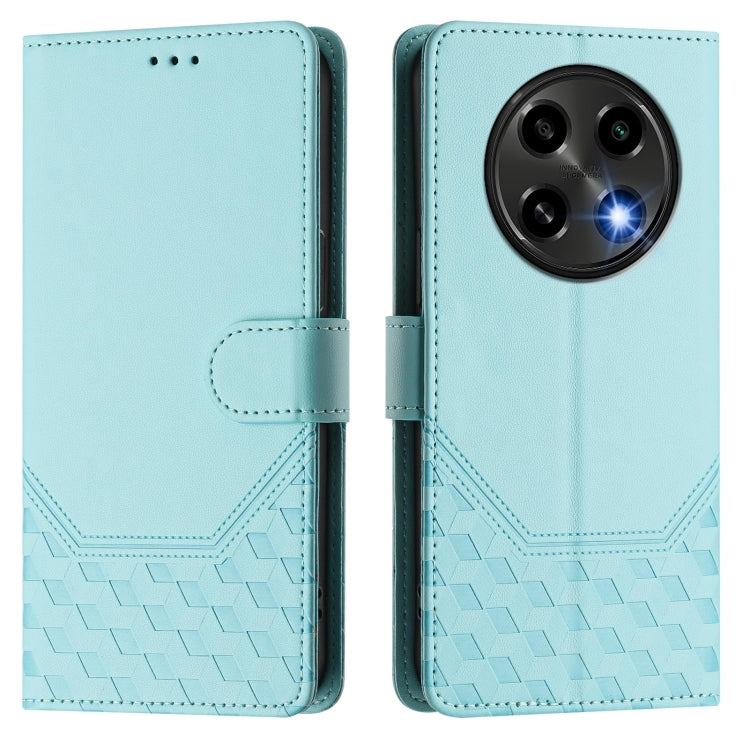 Honeycomb Embossing RFID Leather Phone Case, For OPPO F27 Pro+, For OPPO A60 4G Global, For OPPO Reno11 F 5G Global, For OPPO Find X7, For OPPO Reno11 5G Global, For OPPO Reno11 Pro 5G Global, For OPPO Find X7 Ultra, For OPPO A38 4G / A18 4G Global
