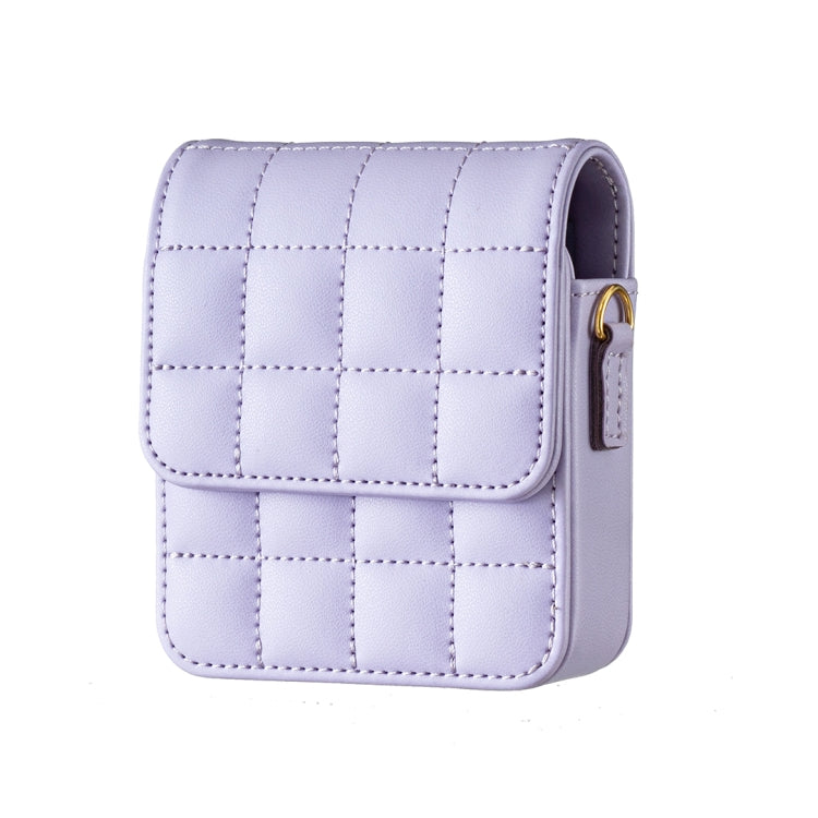 BFB04 Plaid Crossbody Fold Phone Bag, For Samsung Galaxy Z Flip6