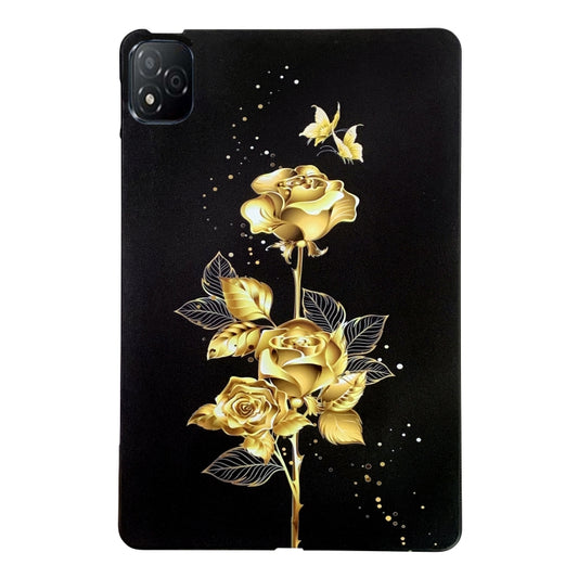 Color Painting Pattern Smart Tablet TPU Case, For Infinix Xpad