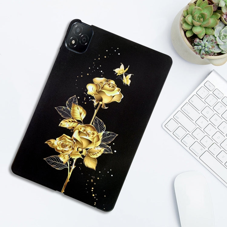 Color Painting Pattern Smart Tablet TPU Case, For Infinix Xpad