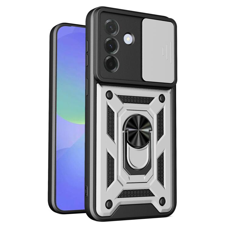 Sliding Camera Cover Design TPU+PC Phone Case, For Samsung Galaxy A57 5G, For Samsung Galaxy A37 5G, For Samsung Galaxy A27 5G, For Galaxy A26 5G / A17 4G / 5G, For Samsung Galaxy A07 4G, For Samsung Galaxy A56 5G