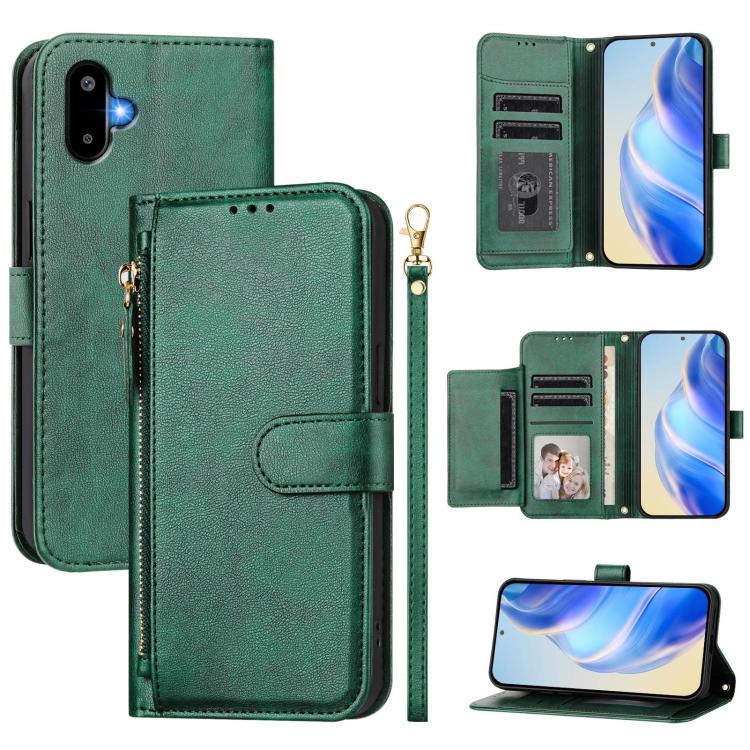 Multi-Card Slots Zipper Wallet Leather Phone Case, For Samsung Galaxy M56 5G, For Samsung Galaxy M16 5G / F16 5G, For Samsung Galaxy M06 5G / F06 5G, For Samsung Galaxy M35 5G, For Samsung Galaxy M55 / C55 5G, For Samsung Galaxy M15 5G / F15 5G        ...