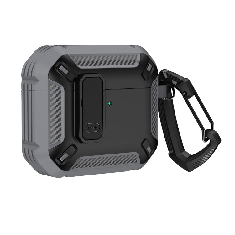 Shield Shockproof Earphone Protective Case with Hook, For AirPods 4 / AirPods 5