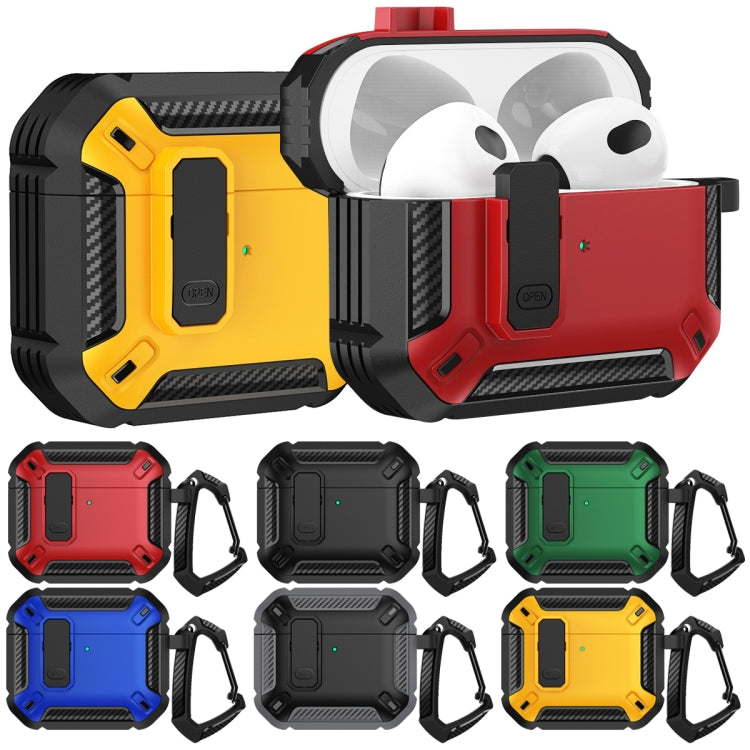 Shield Shockproof Earphone Protective Case with Hook, For AirPods 4 / AirPods 5