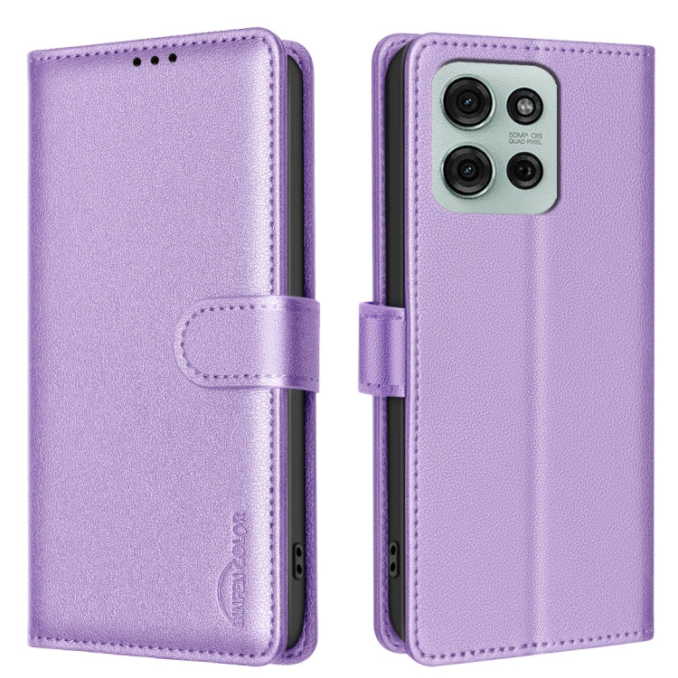 Litchi Texture RFID Anti-theft Leather Phone Case, For Motorola Moto G75 5G, For Motorola Moto G35, For Motorola Moto G55