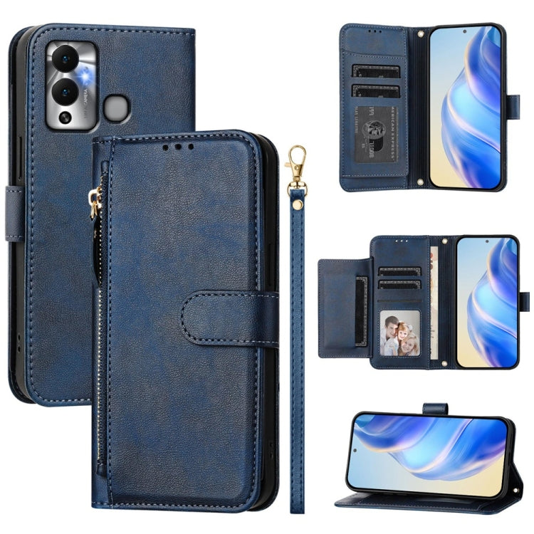 Multi-Card Slots Zipper Wallet Leather Phone Case, For Infinix Zero 5G 2023, For Infinix Hot 20 Play, For Infinix Hot 20 4G, For Infinix Zero 20, For Infinix Note 12 4G 2023 / Note 12 Pro 4G, For Infinix Smart 6 / Smart 6 Plus, For Infinix Note 12 Pro ...