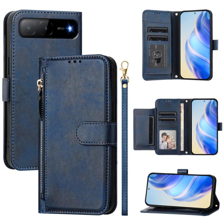 Multi-Card Slots Zipper Wallet Leather Phone Case, For Tecno Spark Go 5G 2025 / Hot 60i 5G, For Tecno Spark 30C, For Tecno Camon 20 Pro 5G, For Tecno Spark 20 Pro 5G, For Tecno Pop 6C, For Tecno Spark 10 Pro Magic Magenta, For Tecno Camon 30 Premier 5G...