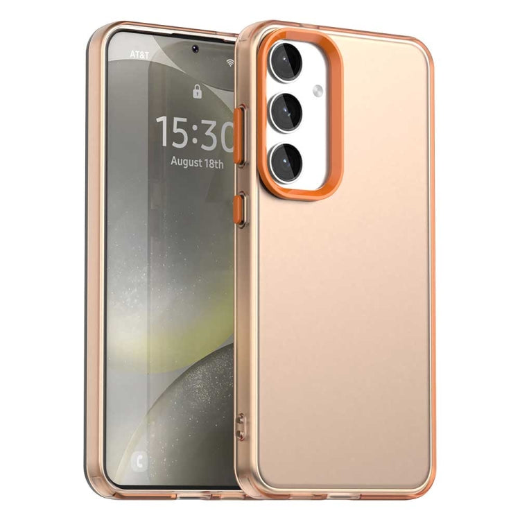 Candy PC Hybrid TPU Shockproof Phone Case, For Samsung Galaxy S26+ 5G, For Samsung Galaxy S26 Ultra 5G, For Samsung Galaxy S26 5G, For Samsung Galaxy S25 Edge 5G, For Samsung Galaxy S25 5G, For Samsung Galaxy S25+ 5G