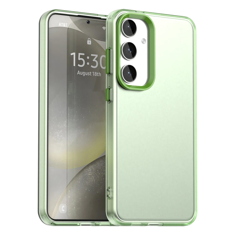 Candy PC Hybrid TPU Shockproof Phone Case, For Samsung Galaxy S26+ 5G, For Samsung Galaxy S26 Ultra 5G, For Samsung Galaxy S26 5G, For Samsung Galaxy S25 Edge 5G, For Samsung Galaxy S25 5G, For Samsung Galaxy S25+ 5G