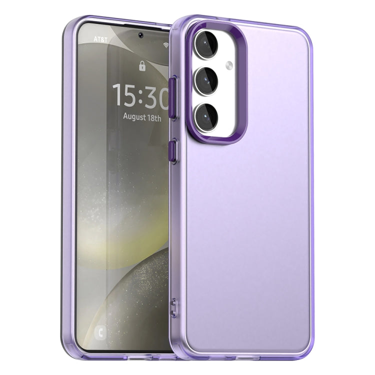 Candy PC Hybrid TPU Shockproof Phone Case, For Samsung Galaxy S26+ 5G, For Samsung Galaxy S26 Ultra 5G, For Samsung Galaxy S26 5G, For Samsung Galaxy S25 Edge 5G, For Samsung Galaxy S25 5G, For Samsung Galaxy S25+ 5G