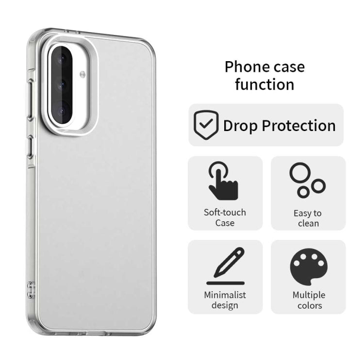 Candy PC Hybrid TPU Shockproof Phone Case, For Samsung Galaxy A36 5G, For Samsung Galaxy A16 5G, For Samsung Galaxy A06 4G, For Samsung Galaxy A15 5G, For Samsung Galaxy A55 5G, For Samsung Galaxy A35 5G