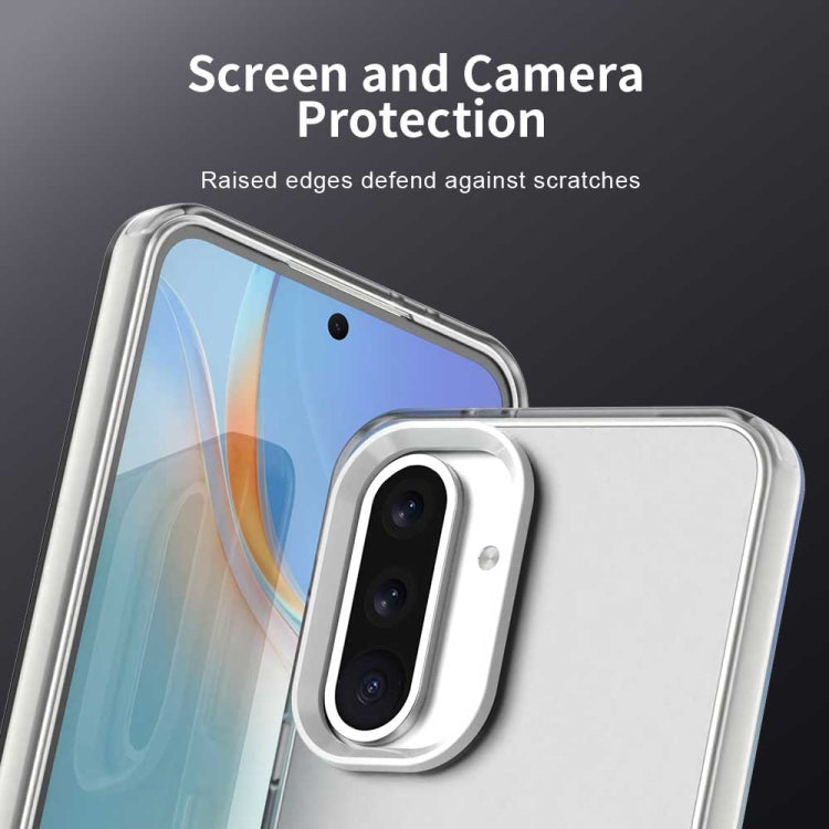 Candy PC Hybrid TPU Shockproof Phone Case, For Samsung Galaxy A36 5G, For Samsung Galaxy A16 5G, For Samsung Galaxy A06 4G, For Samsung Galaxy A15 5G, For Samsung Galaxy A55 5G, For Samsung Galaxy A35 5G