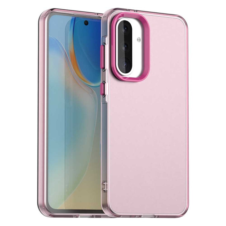 Candy PC Hybrid TPU Shockproof Phone Case, For Samsung Galaxy A36 5G, For Samsung Galaxy A16 5G, For Samsung Galaxy A06 4G, For Samsung Galaxy A15 5G, For Samsung Galaxy A55 5G, For Samsung Galaxy A35 5G