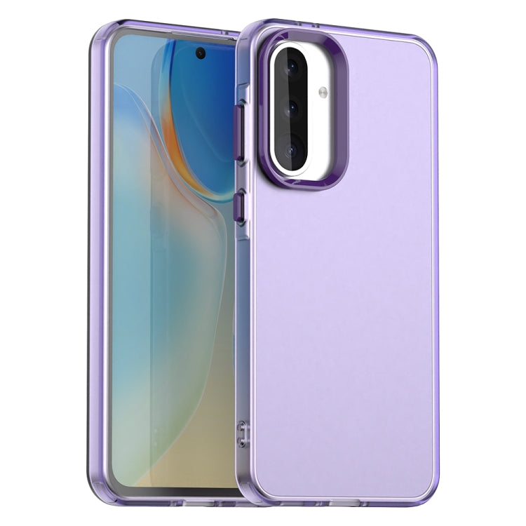 Candy PC Hybrid TPU Shockproof Phone Case, For Samsung Galaxy A36 5G, For Samsung Galaxy A16 5G, For Samsung Galaxy A06 4G, For Samsung Galaxy A15 5G, For Samsung Galaxy A55 5G, For Samsung Galaxy A35 5G