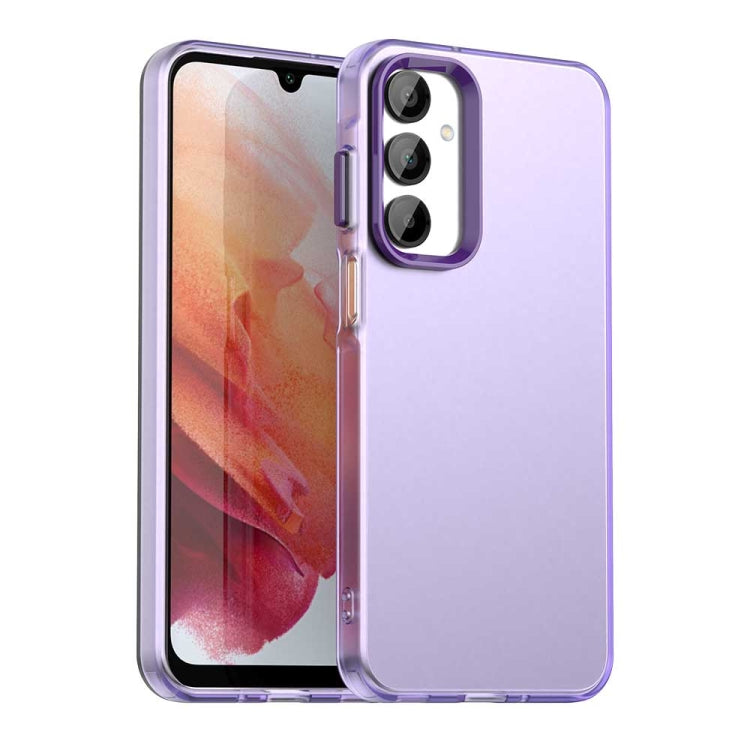 Candy PC Hybrid TPU Shockproof Phone Case, For Samsung Galaxy A36 5G, For Samsung Galaxy A16 5G, For Samsung Galaxy A06 4G, For Samsung Galaxy A15 5G, For Samsung Galaxy A55 5G, For Samsung Galaxy A35 5G