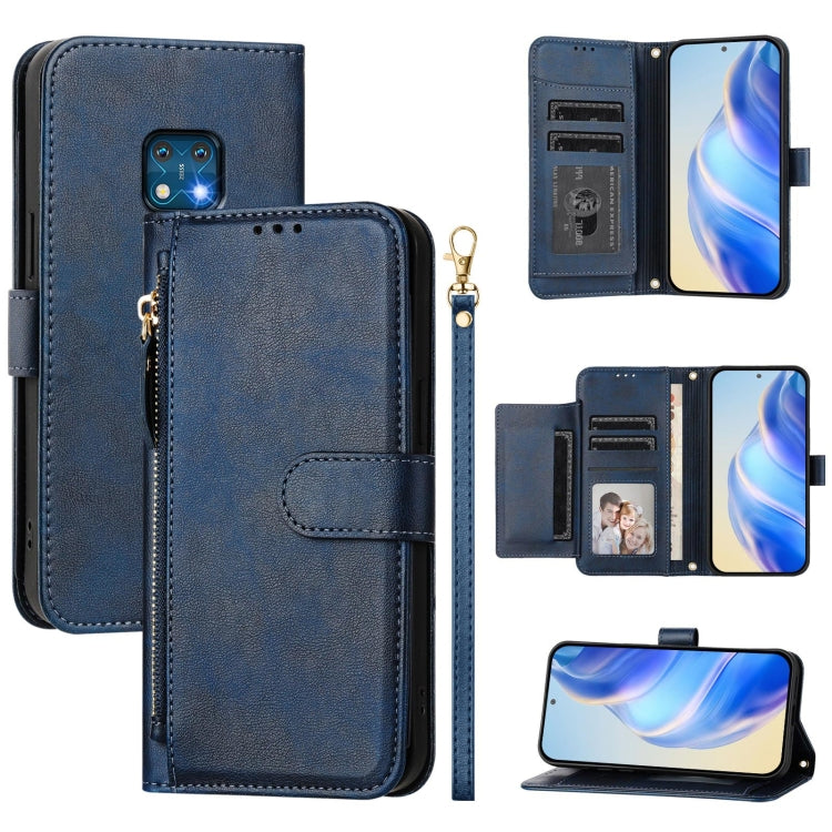 Multi-Card Slots Zipper Wallet Leather Phone Case, For Nokia G400, For Nokia G21 / G11, For Nokia C30, For Nokia C01 Plus / C1 2nd Edition, For Nokia XR20, For Nokia C10 / C20, For Nokia X20 / X10, For Nokia G20 / G10 / 6.3