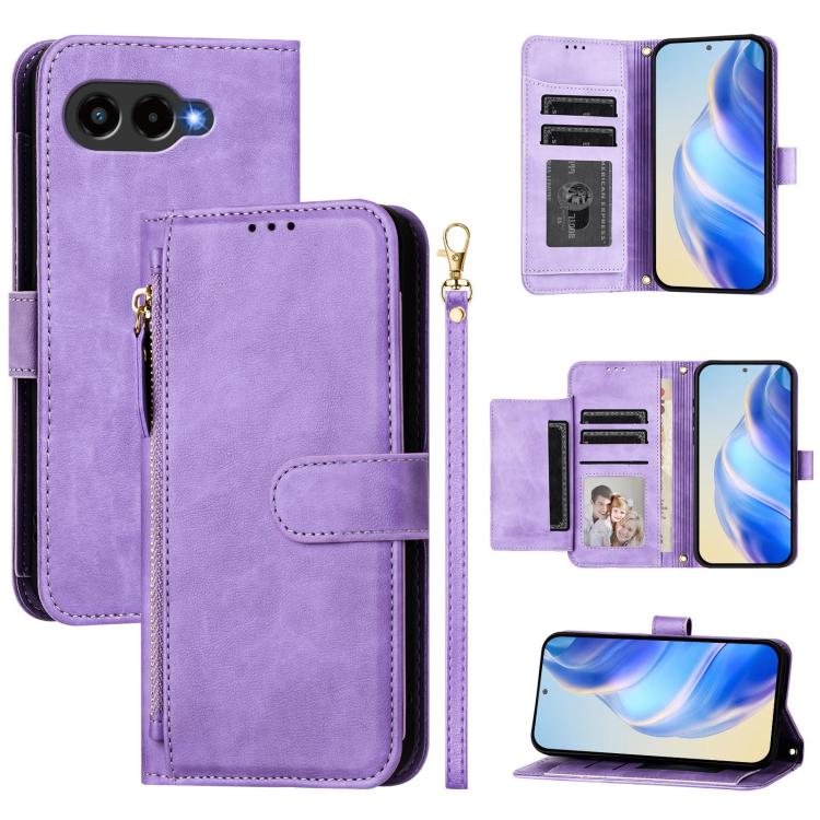 Multi-Card Slots Zipper Wallet Leather Phone Case, For T-Mobile REVVL 8 5G / T Phone 3, For T-Mobile REVVL 7 Pro 5G, For T-Mobile REVVL 7 5G, For T-Mobile REVVL 6 Pro 5G / REVVL 6x Pro, For T-Mobile REVVL 6 5G / REVVL 6x