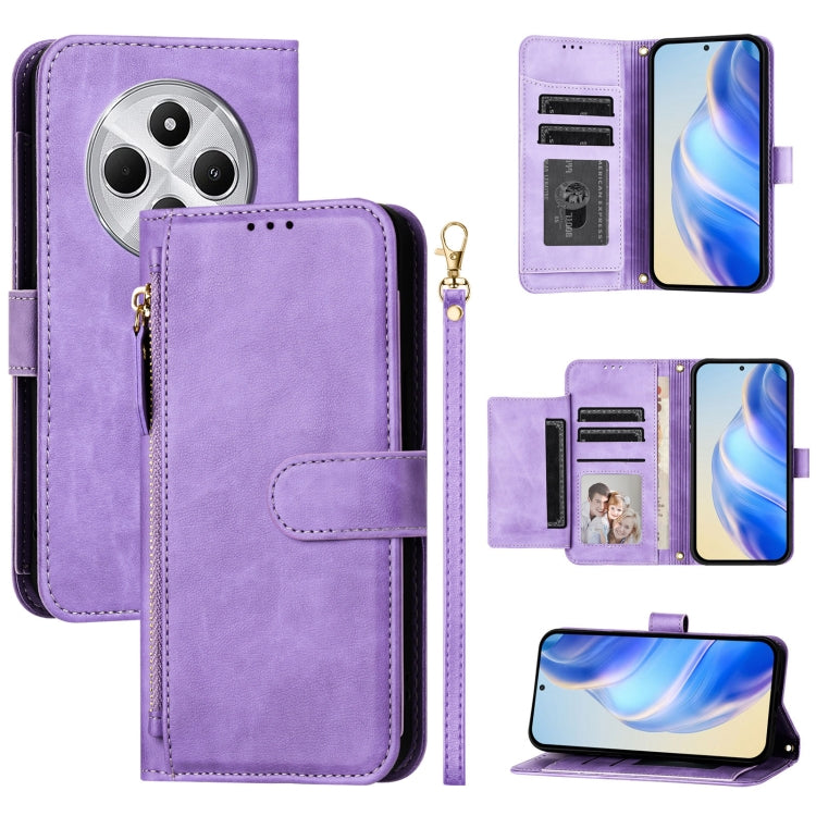 Multi-Card Slots Zipper Wallet Leather Phone Case, For Redmi Note 14 5G, For Redmi 14C 4G, For Redmi K70 Ultra 5G, For Redmi 13 5G / 4G Global, For Redmi A3 4G Global / A3X 4G, For Redmi Note 13 Pro 4G Global, For Redmi Note 13 4G Global               ...