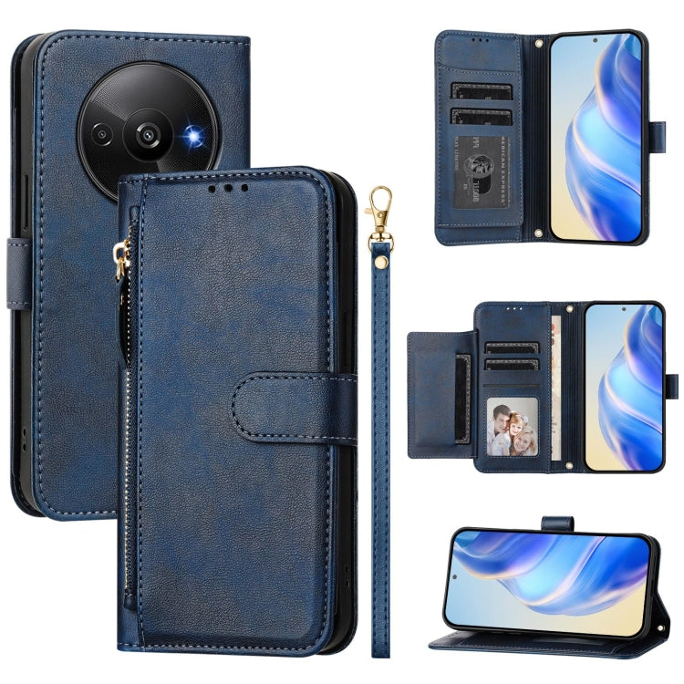 Multi-Card Slots Zipper Wallet Leather Phone Case, For Redmi Note 14 5G, For Redmi 14C 4G, For Redmi K70 Ultra 5G, For Redmi 13 5G / 4G Global, For Redmi A3 4G Global / A3X 4G, For Redmi Note 13 Pro 4G Global, For Redmi Note 13 4G Global               ...