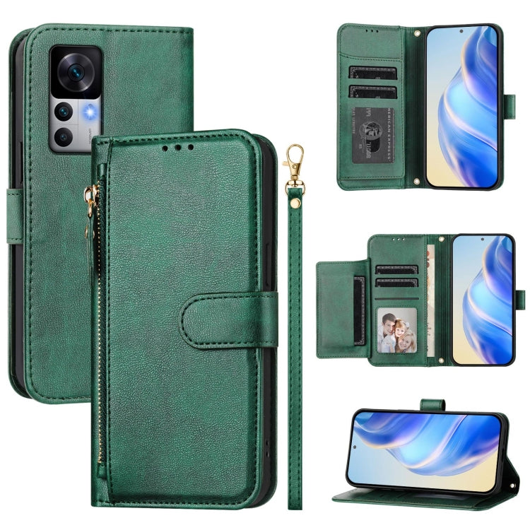 Multi-Card Slots Zipper Wallet Leather Phone Case, For Redmi Note 10 4G / 10S 4G / 11 SE India, For Redmi K50 Ultra, For Redmi K50i / Note 11T Pro+ 5G, For Redmi Note 11 Pro 5G / 4G Global, For Redmi Note 11S 5G, For Redmi 10A / 9C                     ...