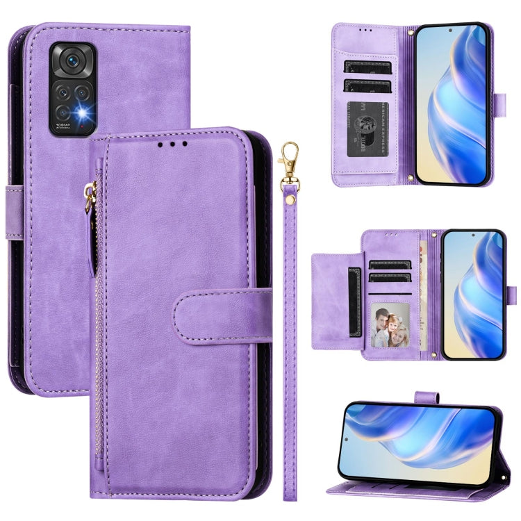 Multi-Card Slots Zipper Wallet Leather Phone Case, For Redmi Note 13 5G Global, For Redmi 13C 4G, For Redmi Note 13 Pro+ 5G Global, For Redmi K60 Ultra, For Redmi 12 5G / 4G Global / Note 12R, For Xiaomi Poco F5 / Redmi Note 12 Turbo 5G                ...