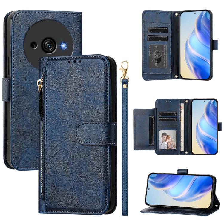 Multi-Card Slots Zipper Wallet Leather Phone Case, For Oukitel C59 / C59 Pro, For Oukitel C57s, For Oukitel C53, For Oukitel C50, For Oukitel C37, For Oukitel C51, For Oukitel C38, For Oukitel C35