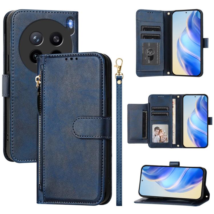 Multi-Card Slots Zipper Wallet Leather Phone Case, For vivo V60 Lite 4G / 5G, For vivo Y31 5G 2025, For vivo Y400 5G Global, For vivo Y400 4G, For vivo V60 5G Global, For vivo S30 Pro mini, For vivo S30, For vivo X200s