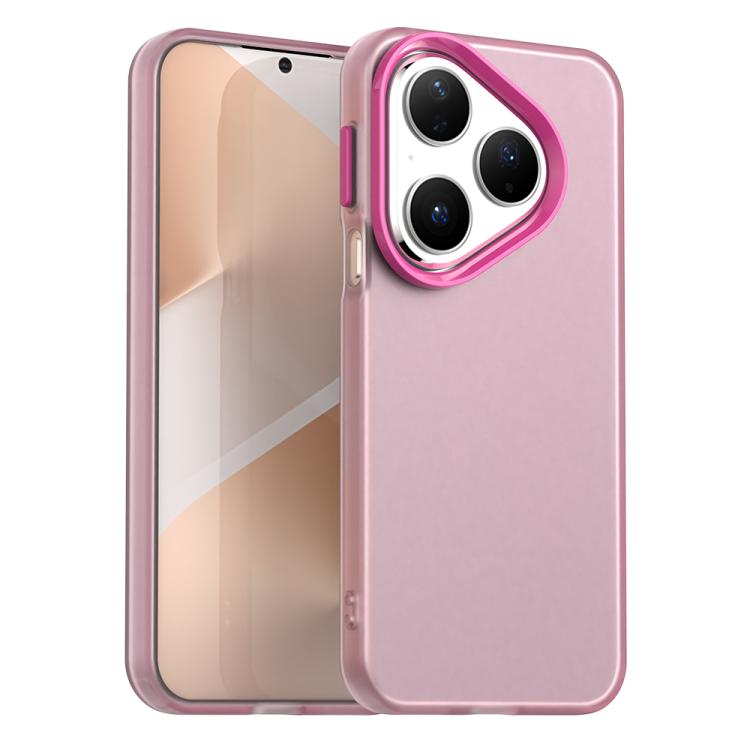 Candy PC Hybrid TPU Shockproof Phone Case, For Huawei Mate 80 Pro, For Huawei Mate 80, For Huawei Pura 80 Ultra, For Huawei Pura 80 Pro, For Huawei Pura 80, For Huawei Mate 70