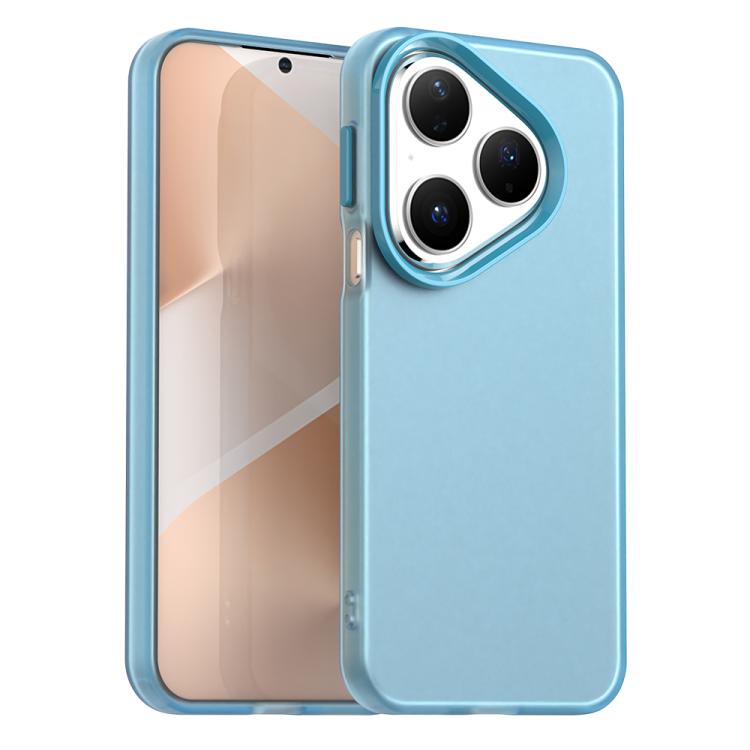Candy PC Hybrid TPU Shockproof Phone Case, For Huawei Mate 80 Pro, For Huawei Mate 80, For Huawei Pura 80 Ultra, For Huawei Pura 80 Pro, For Huawei Pura 80, For Huawei Mate 70
