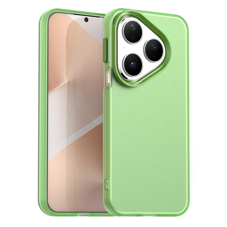 Candy PC Hybrid TPU Shockproof Phone Case, For Huawei Mate 80 Pro, For Huawei Mate 80, For Huawei Pura 80 Ultra, For Huawei Pura 80 Pro, For Huawei Pura 80, For Huawei Mate 70