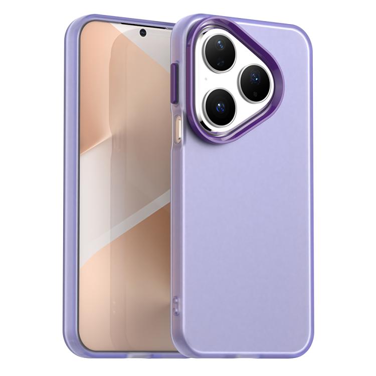 Candy PC Hybrid TPU Shockproof Phone Case, For Huawei Mate 80 Pro, For Huawei Mate 80, For Huawei Pura 80 Ultra, For Huawei Pura 80 Pro, For Huawei Pura 80, For Huawei Mate 70