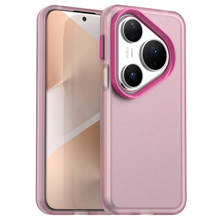 Candy PC Hybrid TPU Shockproof Phone Case, For Huawei Mate 80 Pro, For Huawei Mate 80, For Huawei Pura 80 Ultra, For Huawei Pura 80 Pro, For Huawei Pura 80, For Huawei Mate 70