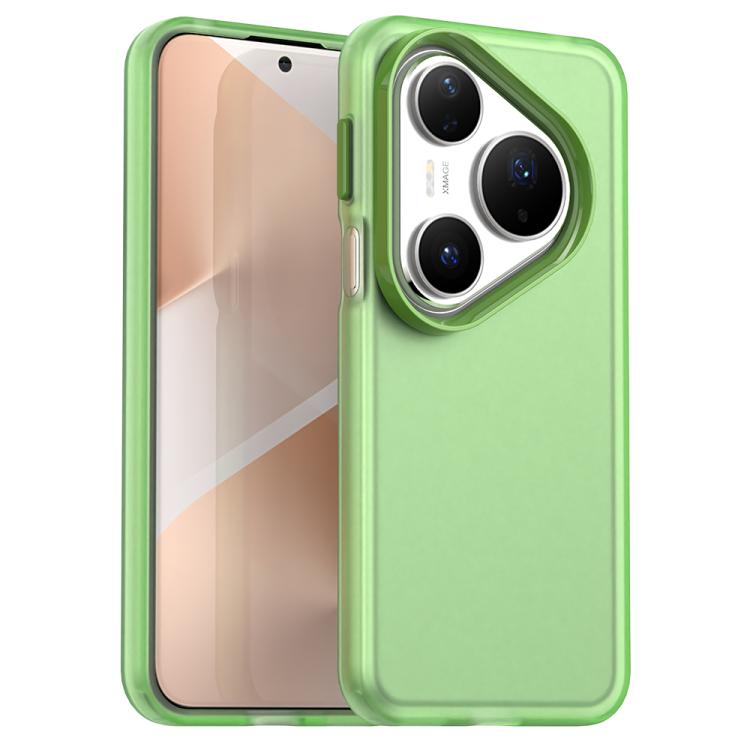 Candy PC Hybrid TPU Shockproof Phone Case, For Huawei Mate 80 Pro, For Huawei Mate 80, For Huawei Pura 80 Ultra, For Huawei Pura 80 Pro, For Huawei Pura 80, For Huawei Mate 70