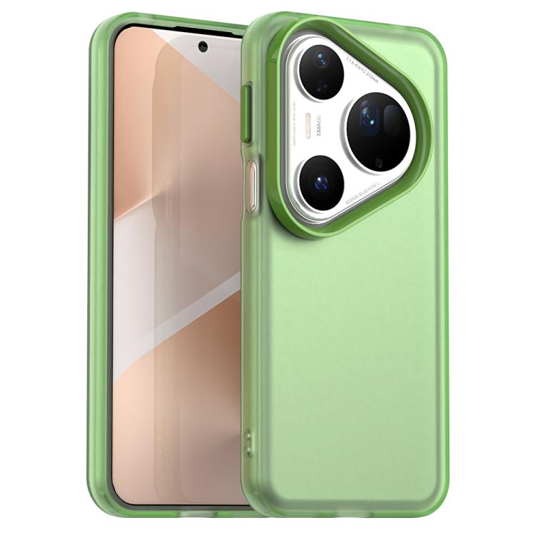 Candy PC Hybrid TPU Shockproof Phone Case, For Huawei Mate 80 Pro, For Huawei Mate 80, For Huawei Pura 80 Ultra, For Huawei Pura 80 Pro, For Huawei Pura 80, For Huawei Mate 70
