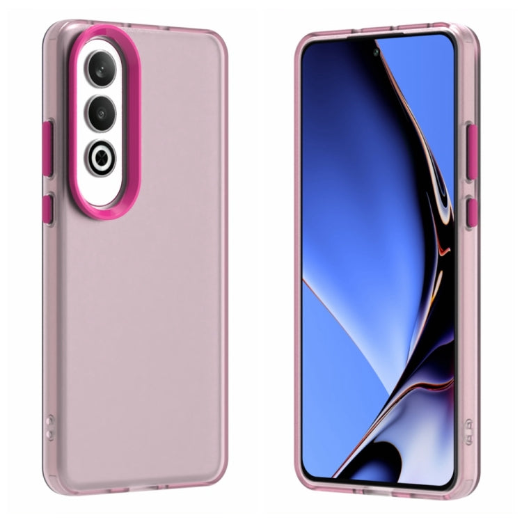 Candy PC Hybrid TPU Shockproof Phone Case, For OPPO Reno12 Pro Global, For OPPO Reno12 Global, For OPPO A60 Global, For OPPO A60 LATAM, For OPPO K12 5G, For OPPO A3 Pro Global