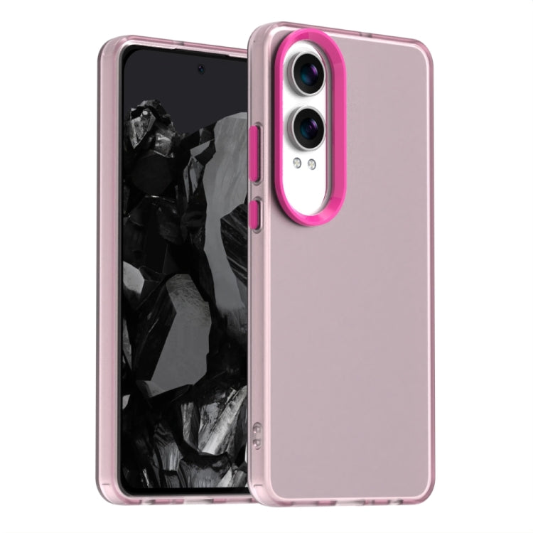 Candy PC Hybrid TPU Shockproof Phone Case, For OPPO A3 5G Global, For OPPO K12x, For OPPO A3x 5G India, For OPPO A3 Energy, For OPPO Reno12 F 4G, For OPPO Reno12 F 5G