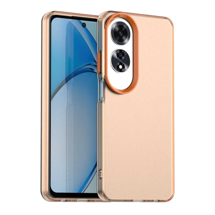 Candy PC Hybrid TPU Shockproof Phone Case, For OPPO Reno12 Pro Global, For OPPO Reno12 Global, For OPPO A60 Global, For OPPO A60 LATAM, For OPPO K12 5G, For OPPO A3 Pro Global