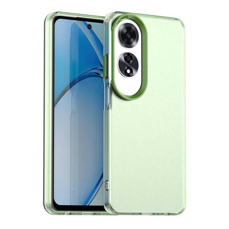 Candy PC Hybrid TPU Shockproof Phone Case, For OPPO Reno12 Pro Global, For OPPO Reno12 Global, For OPPO A60 Global, For OPPO A60 LATAM, For OPPO K12 5G, For OPPO A3 Pro Global