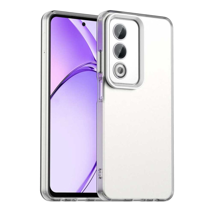 Candy PC Hybrid TPU Shockproof Phone Case, For OPPO A3 5G Global, For OPPO K12x, For OPPO A3x 5G India, For OPPO A3 Energy, For OPPO Reno12 F 4G, For OPPO Reno12 F 5G
