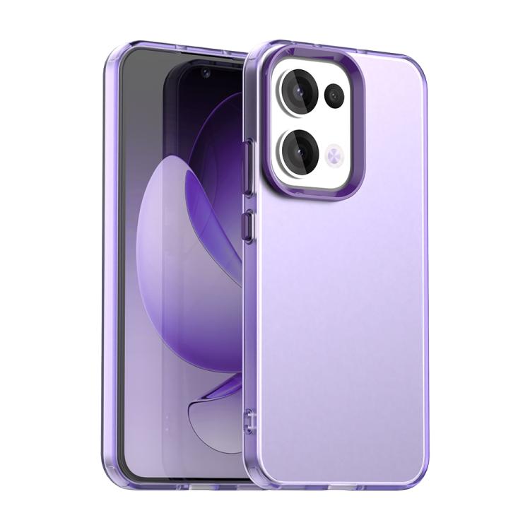 Candy PC Hybrid TPU Shockproof Phone Case, For OPPO Find X8s, For OPPO Find X8 Ultra, For OPPO Reno13 5G Global, For OPPO Reno13 Pro 5G Global, For OPPO A3i 5G, For OPPO K12 Plus
